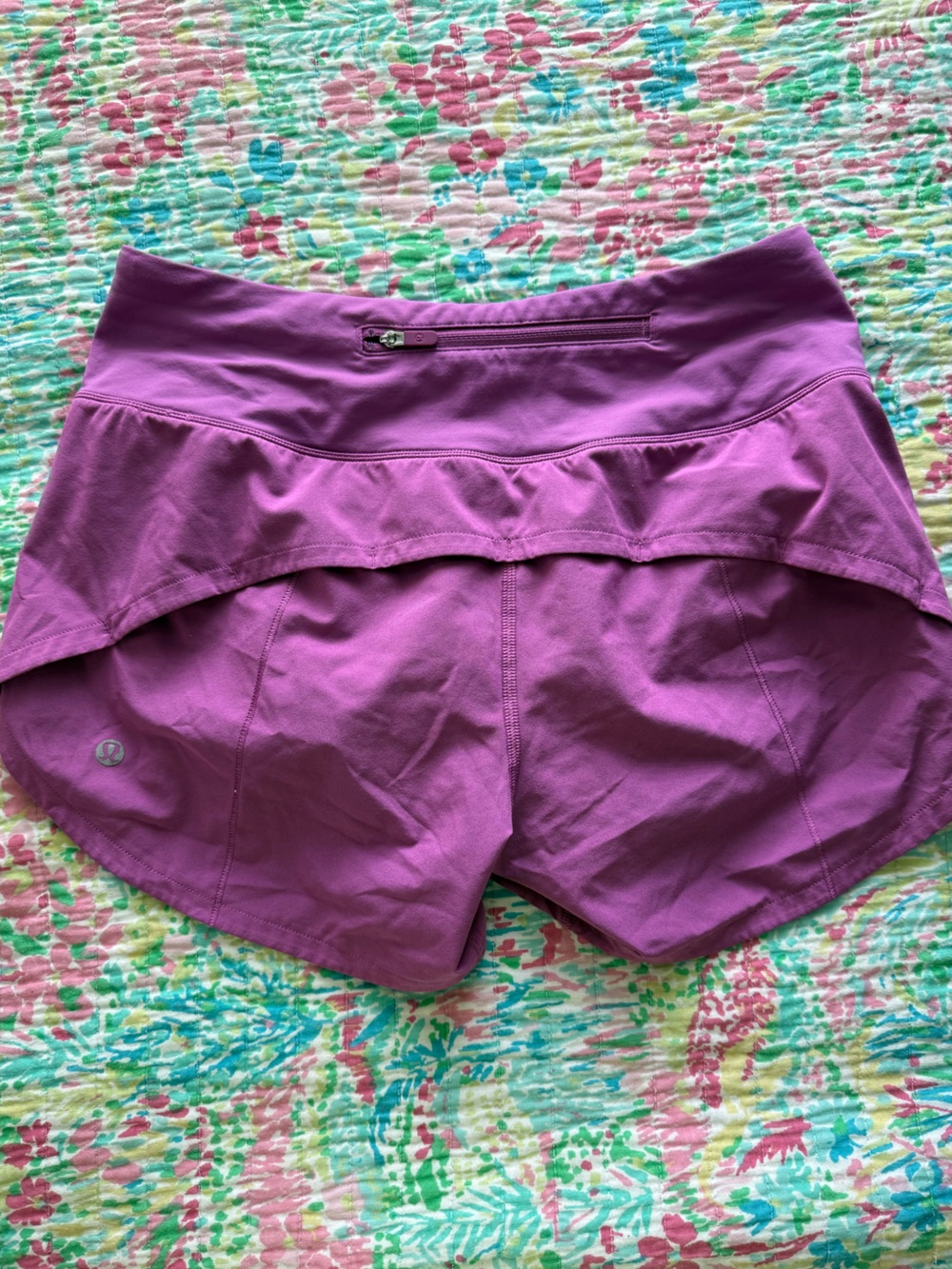 lululemon athletica Magenta Layered Athletic Skort